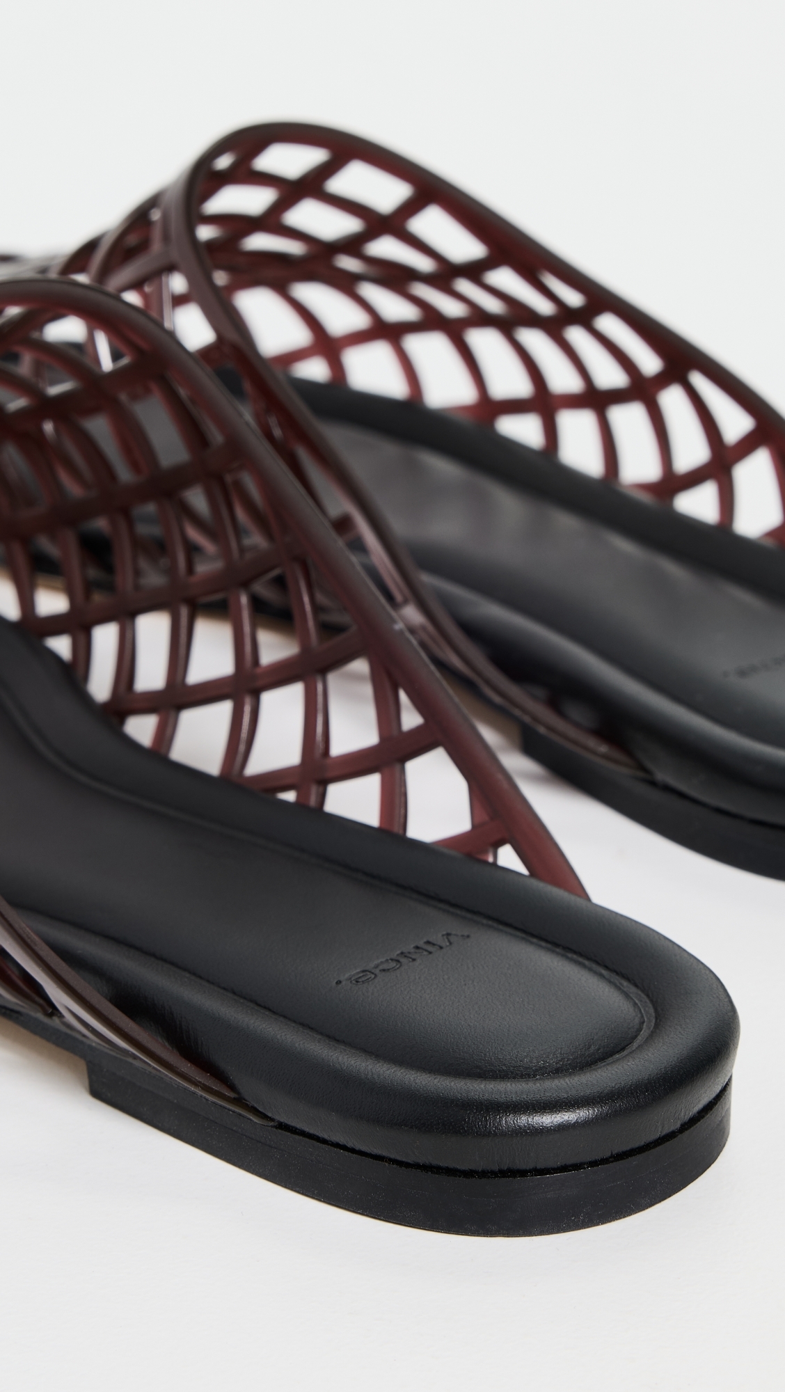 Vince Barcelona Jelly Flats Ganache