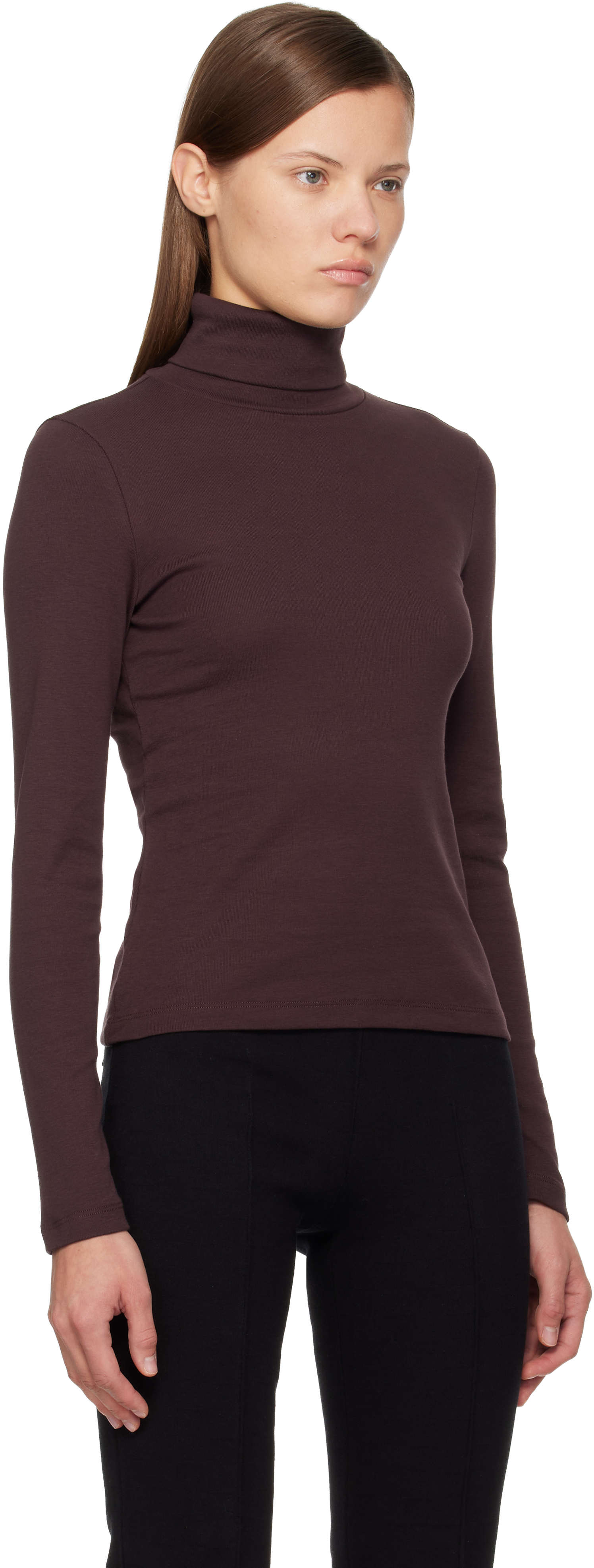 Brown Dinah Turtleneck