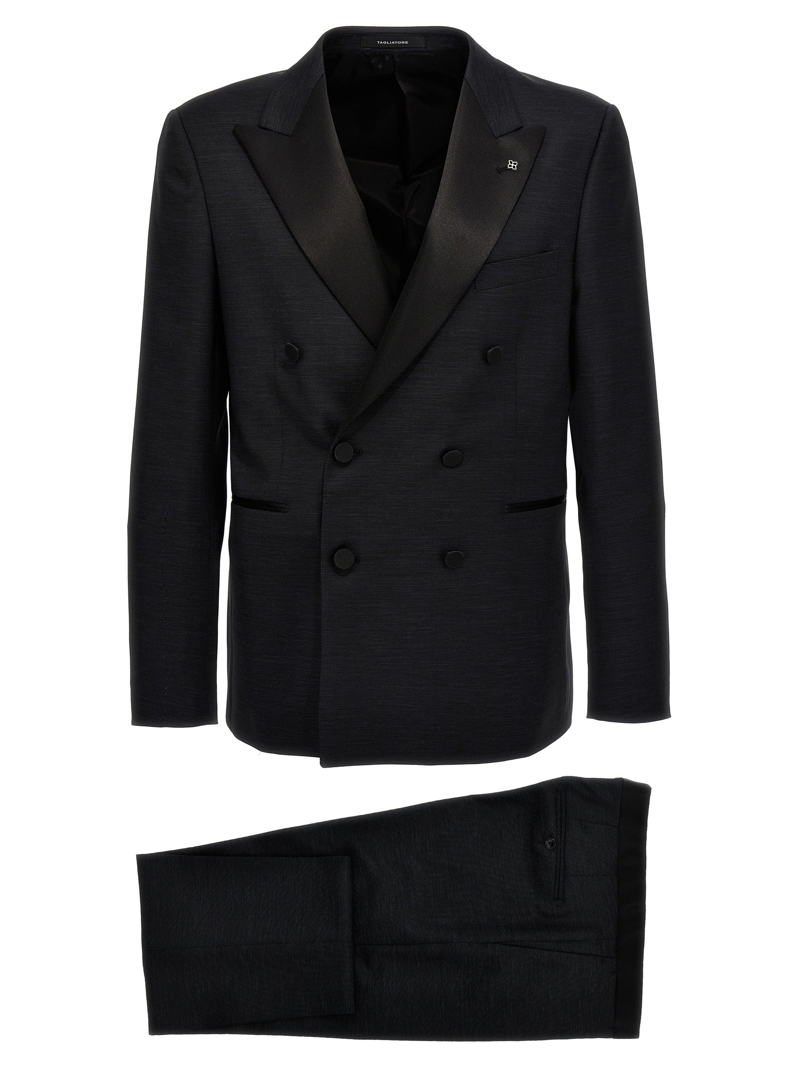-Tuxedo Dress Completi Nero-Uomo