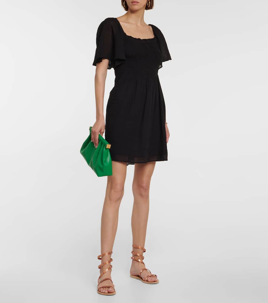Esme cotton gauze minidress