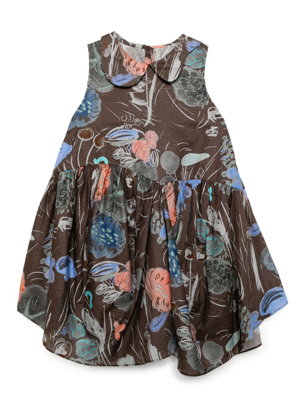 Jnby by JNBY graphic-print dress - Green