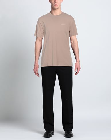 Man T-shirt Light brown