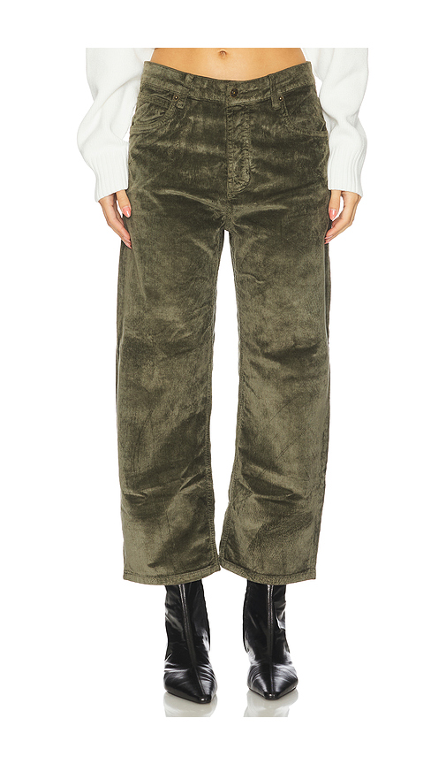 Free People x We The Free Deep Trance Cord Pant In Keepsake Clover in Olive. 32. Also , 25, 26, 27, 28, 29