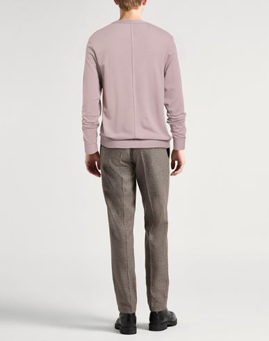 Man Sweatshirt Lilac Size M Viscose, Elastane