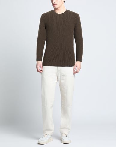 Man Sweater Military green