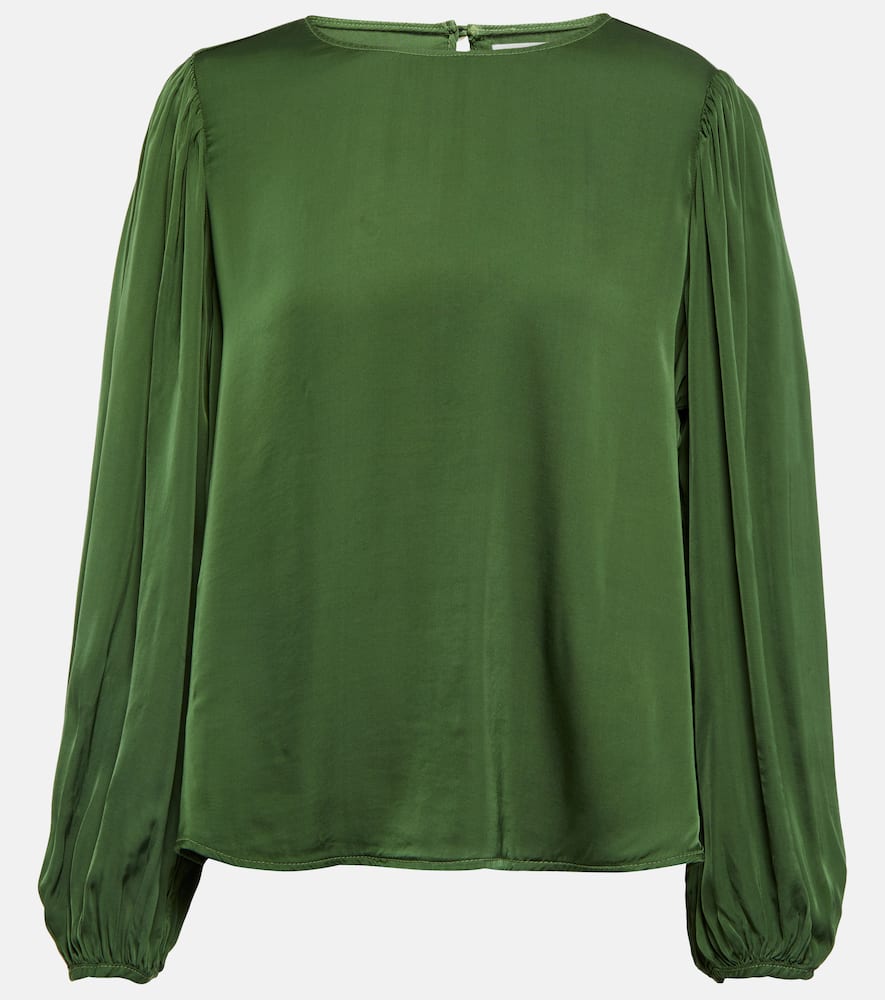 Leila satin top