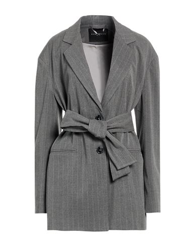 Woman Blazer Grey Size 6 Polyester, Viscose, Elastane