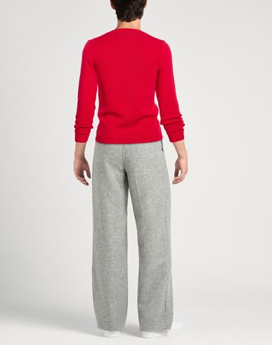 Man Sweater Red Size 44 Cotton