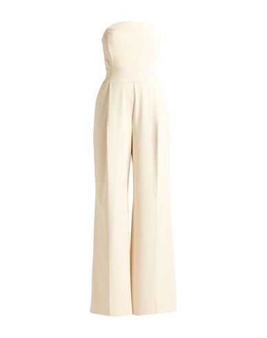 Woman Jumpsuit Pastel yellow Size 8 Polyester, Elastane