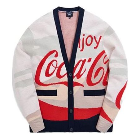 X Coca-Cola x Mitchell & Ness Coke Mountains Cardigan 'Multi'