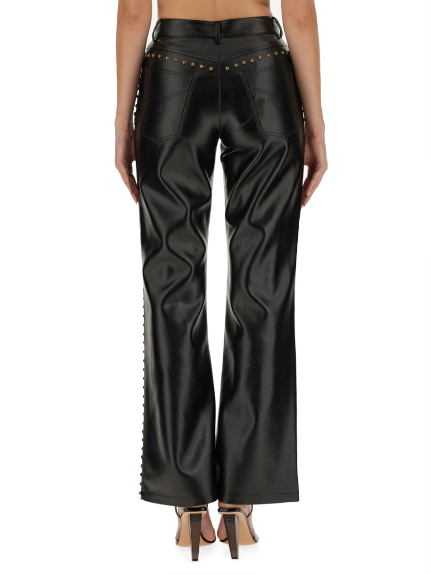 Moschino - studded regular fit pants pocket