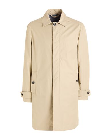 By Slowear Man Overcoat & Trench Coat Beige Size 38 Cotton, Polyamide