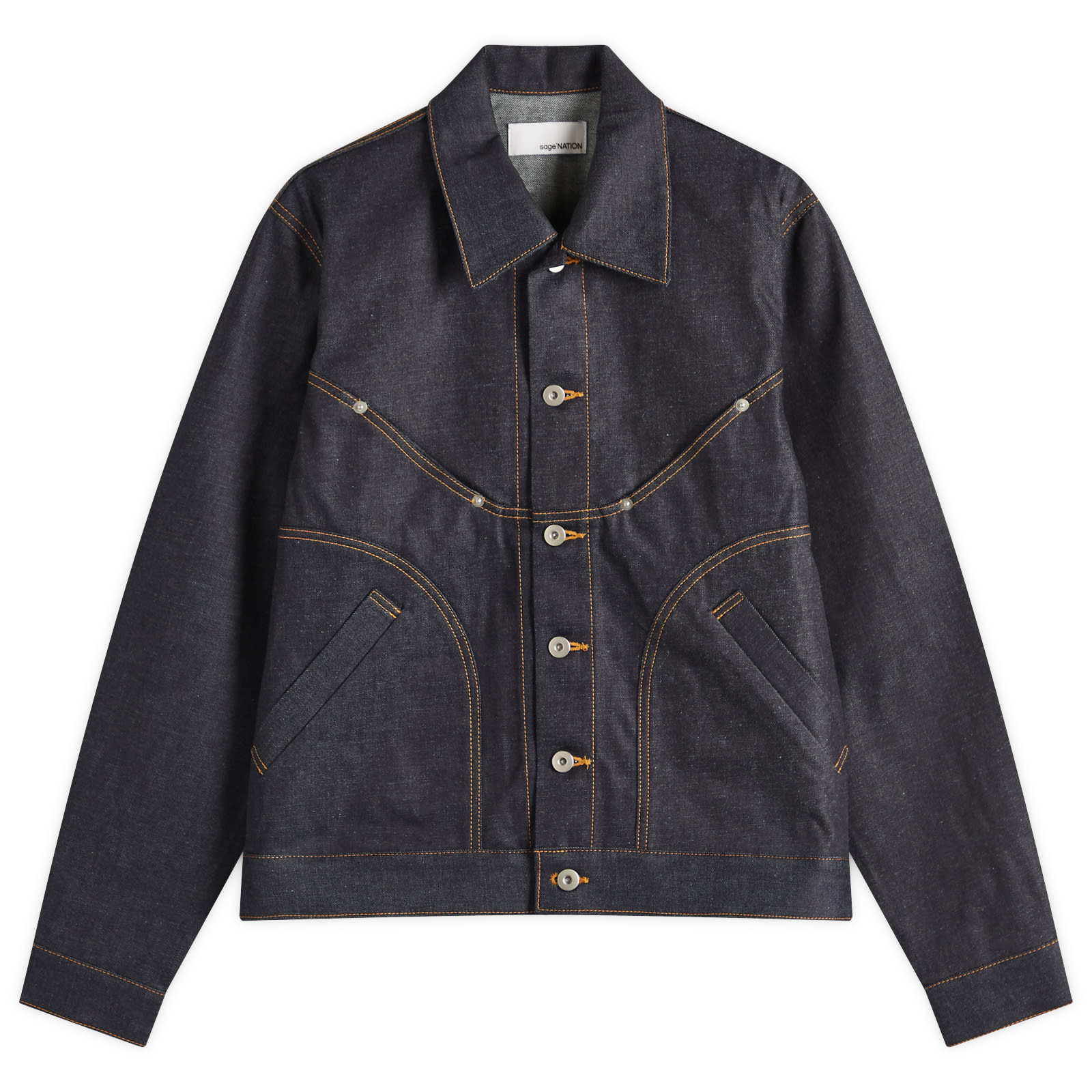 Men's Jiji Jacket in Raw Denim