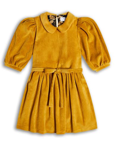 Kid Girl Kids' dress Mustard Size 12 Cotton