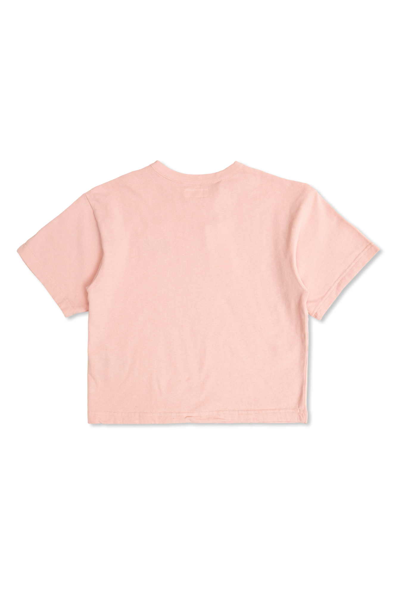 Sweatshirt With Printed Logo, Unisex, Pink