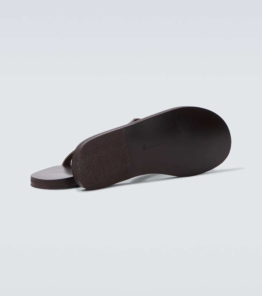 Solon leather thong sandals