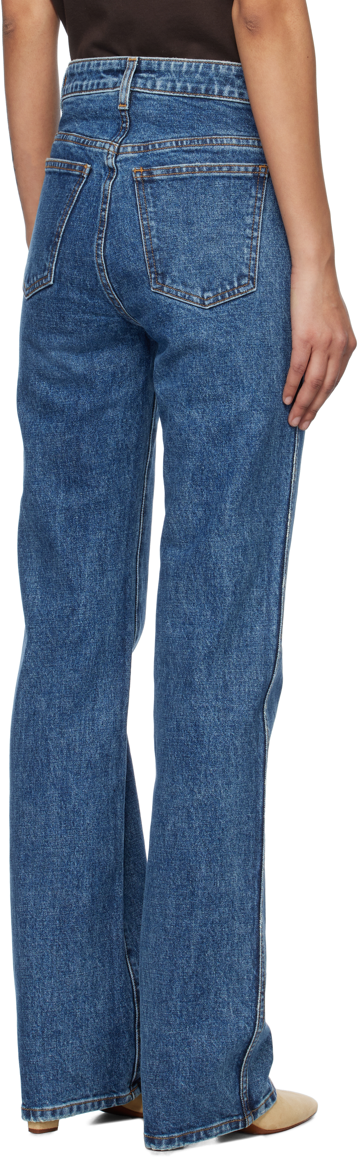 KHAITE Blue Danielle Jeans
