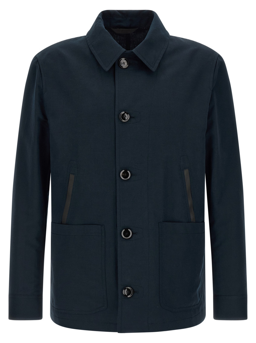 Desert Puffer Jackets Blue