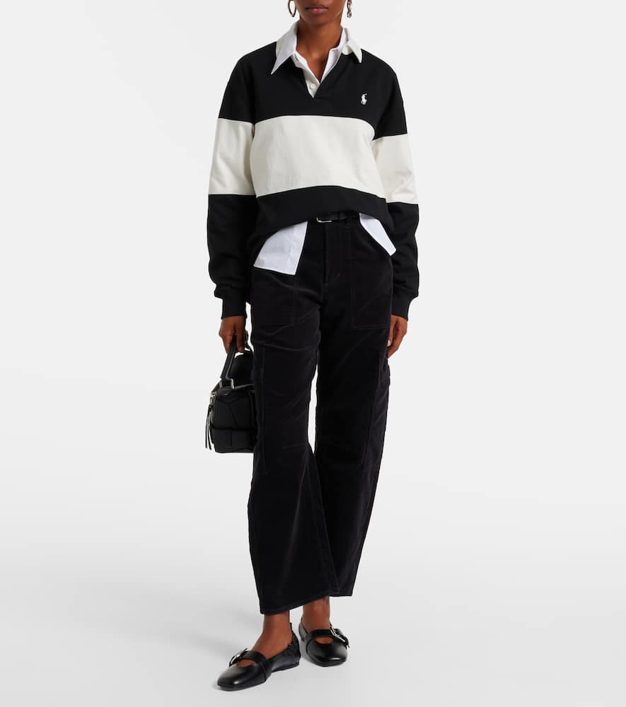 Marcelle barrel-leg cargo pants