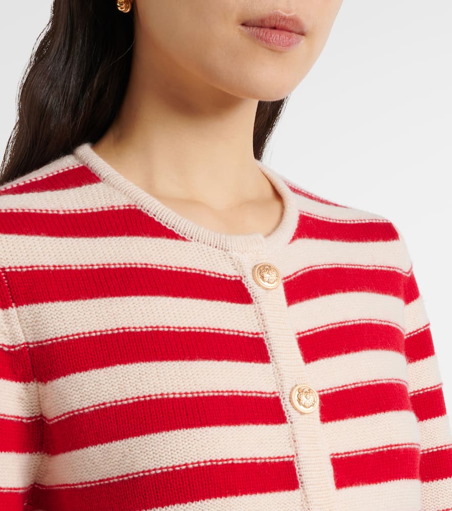 Wool and cashmere cardigan