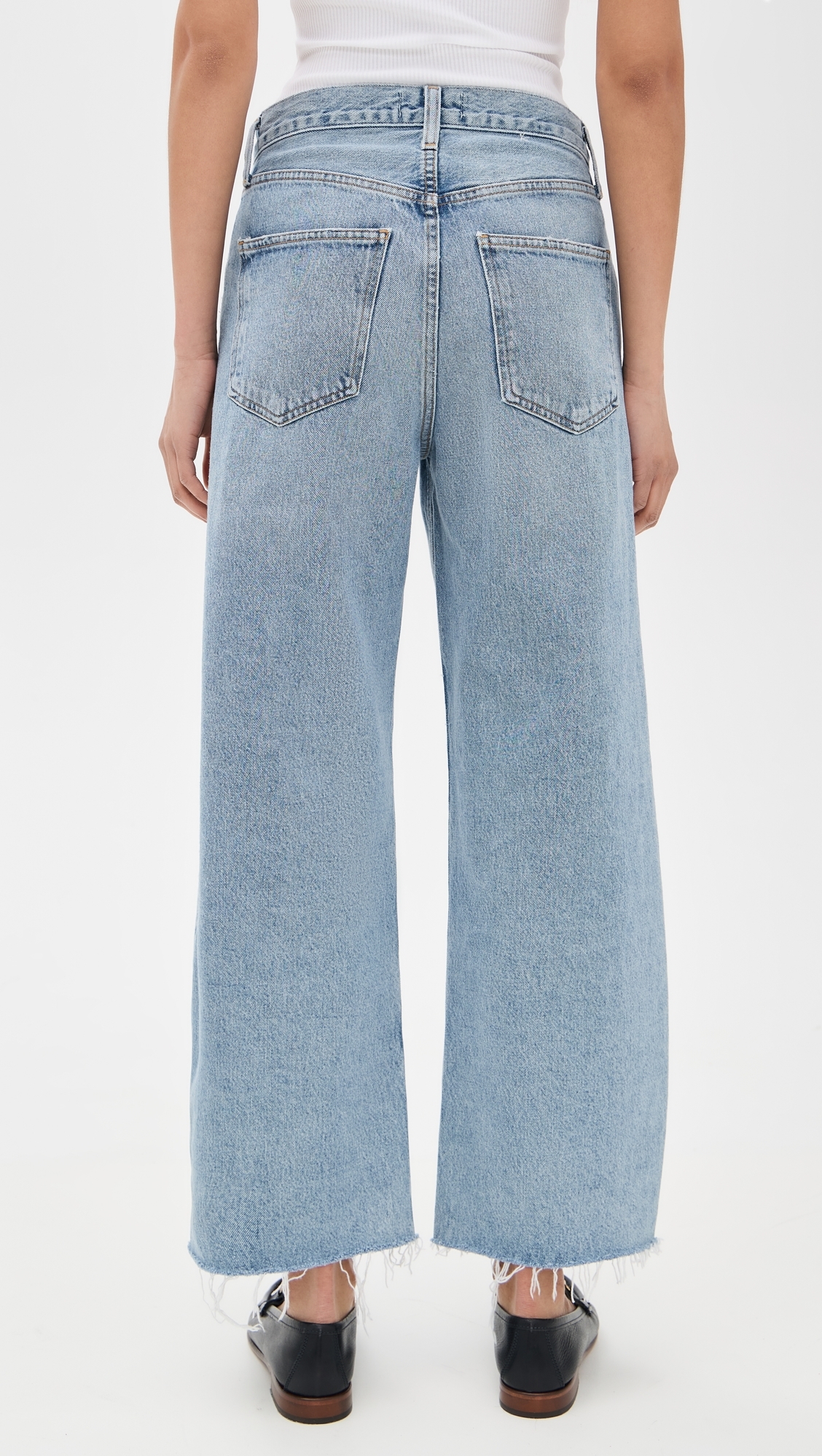 AGOLDE Low Curve Fray Jeans Force