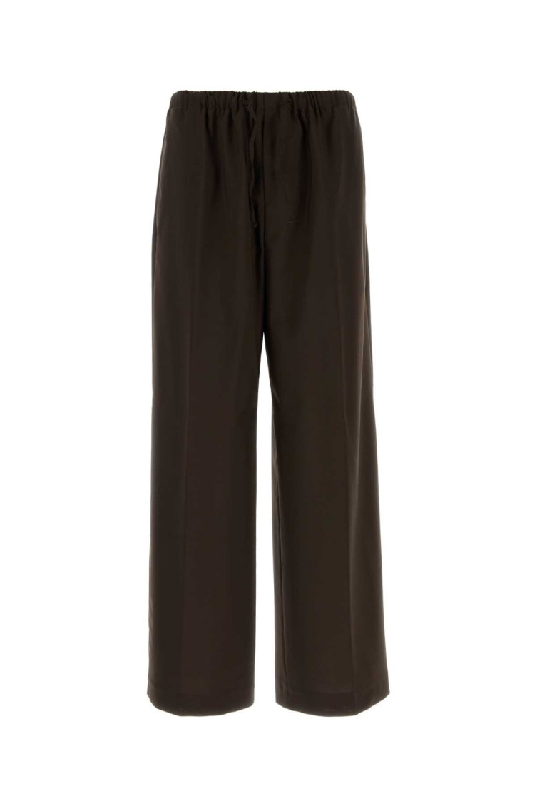 Dark Brown Cotton Pant