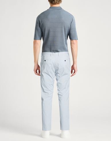 Man Pants Light blue Size 33 Cotton, Elastane