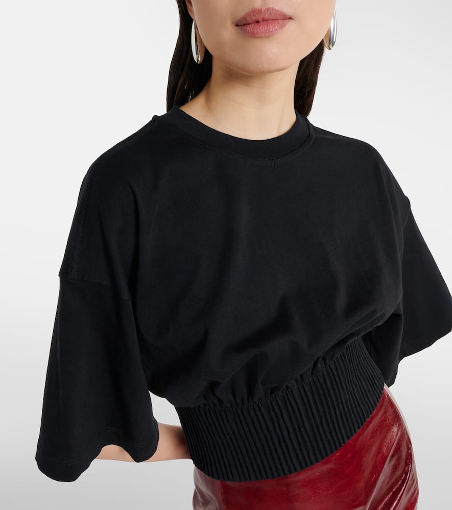 Fosco cotton jersey top