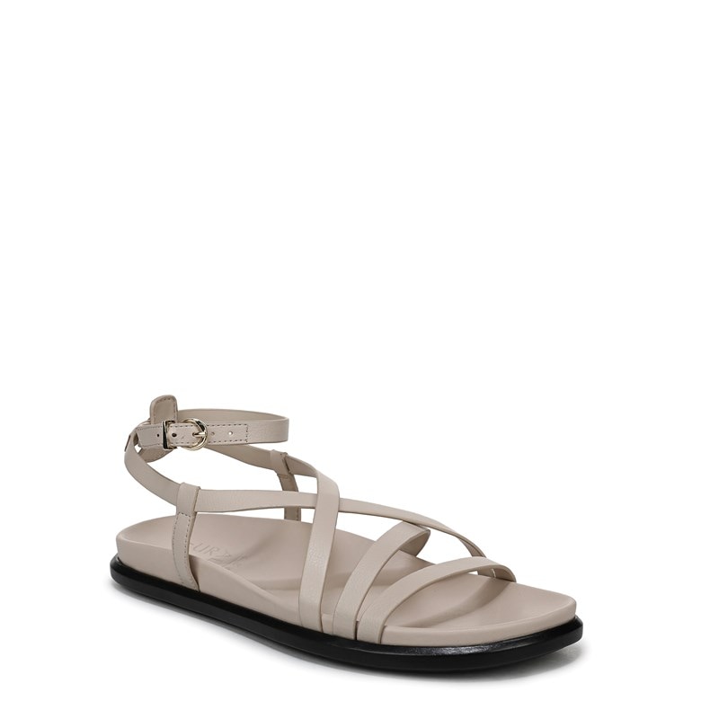 Women's Fame Slide Sandals (Ivory Mist Faux Leather)