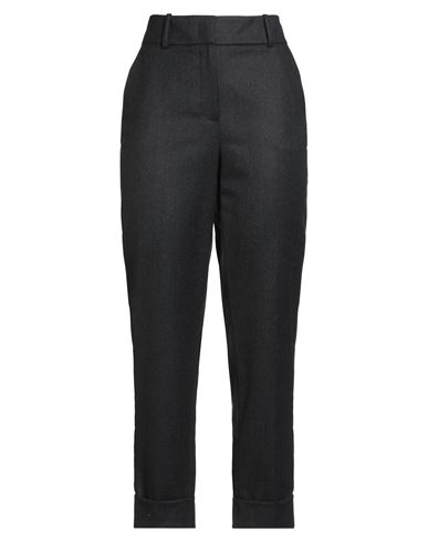 Easy Woman Pants Charcoal Size 2 Virgin Wool
