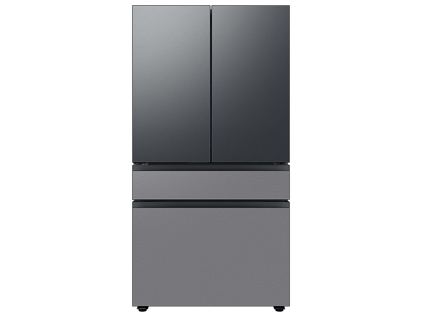 Bespoke 4-Door French Door Refrigerator Panel in Stainless Steel - Middle Panel(RA-F36DMMQL/AA)