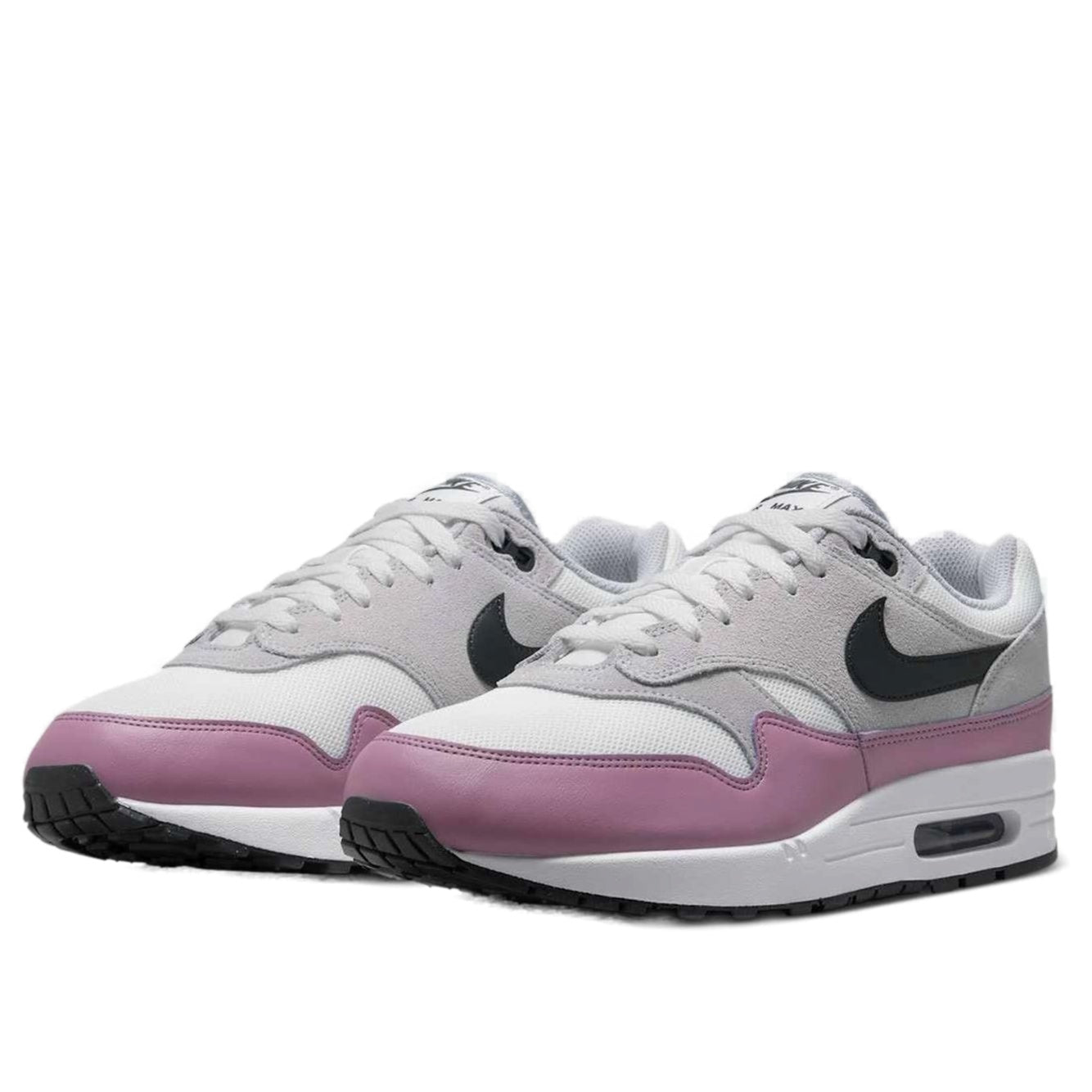 Air Max 1 Essential 'White Wolf Grey Pink'