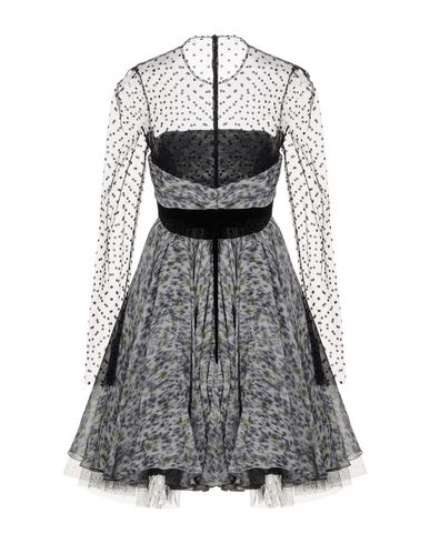 Woman Mini dress Light grey Size 6 Silk, Polyamide