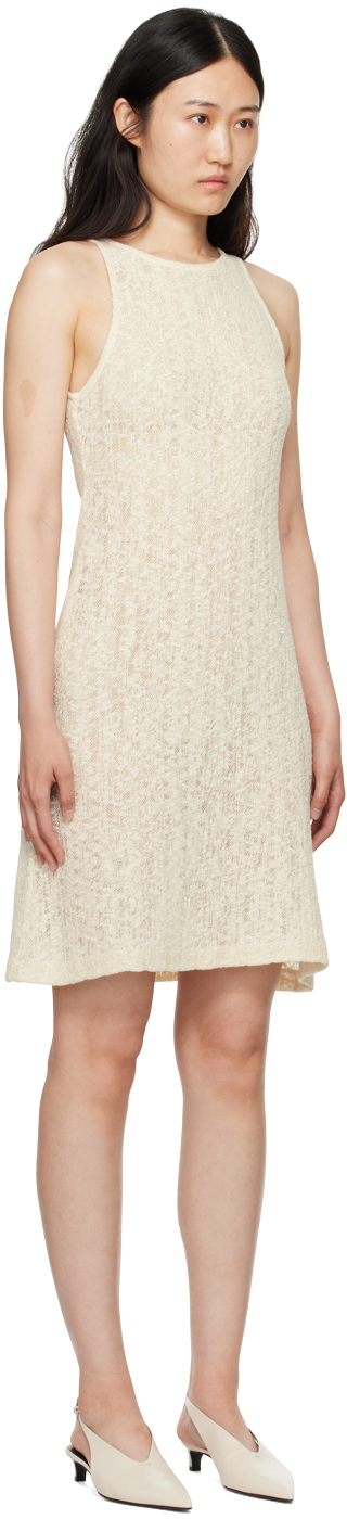 BITE Off-White Whisper Midi Dress