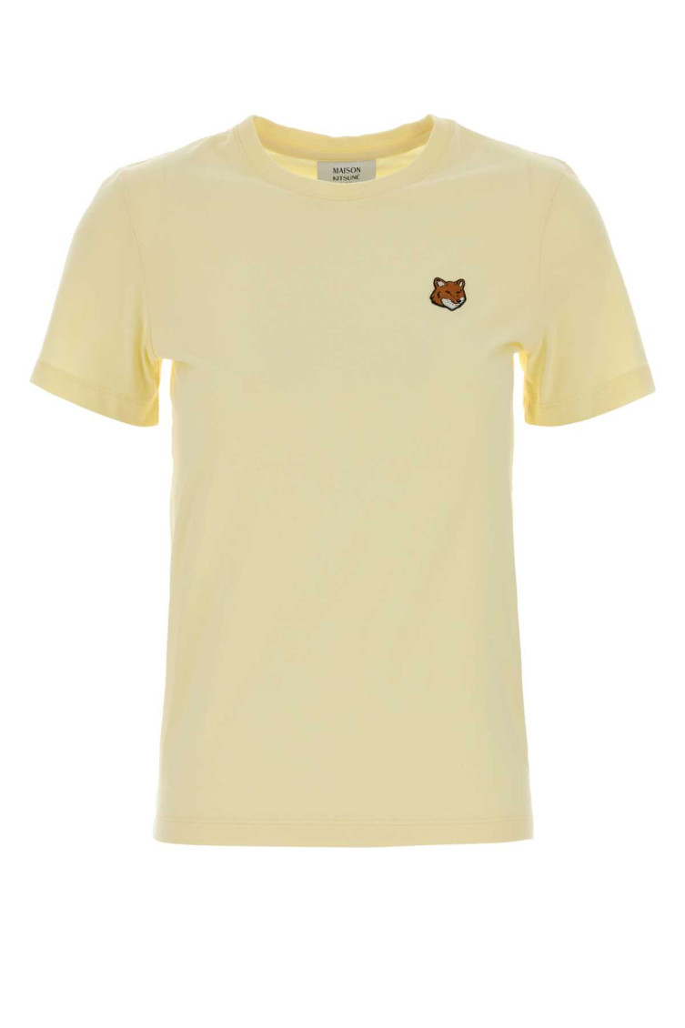 Maison Kitsuné - fox head cotton crew neck t-shirt