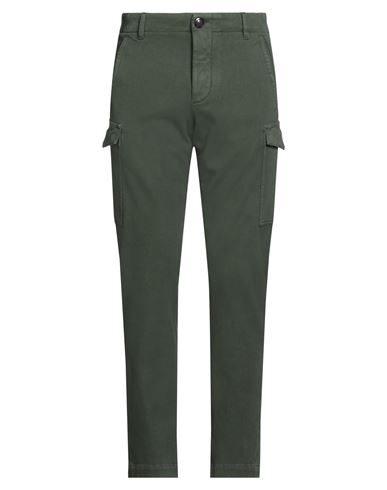 Jacob Cohёn Man Pants Military green Size 32 Cotton, Elastane