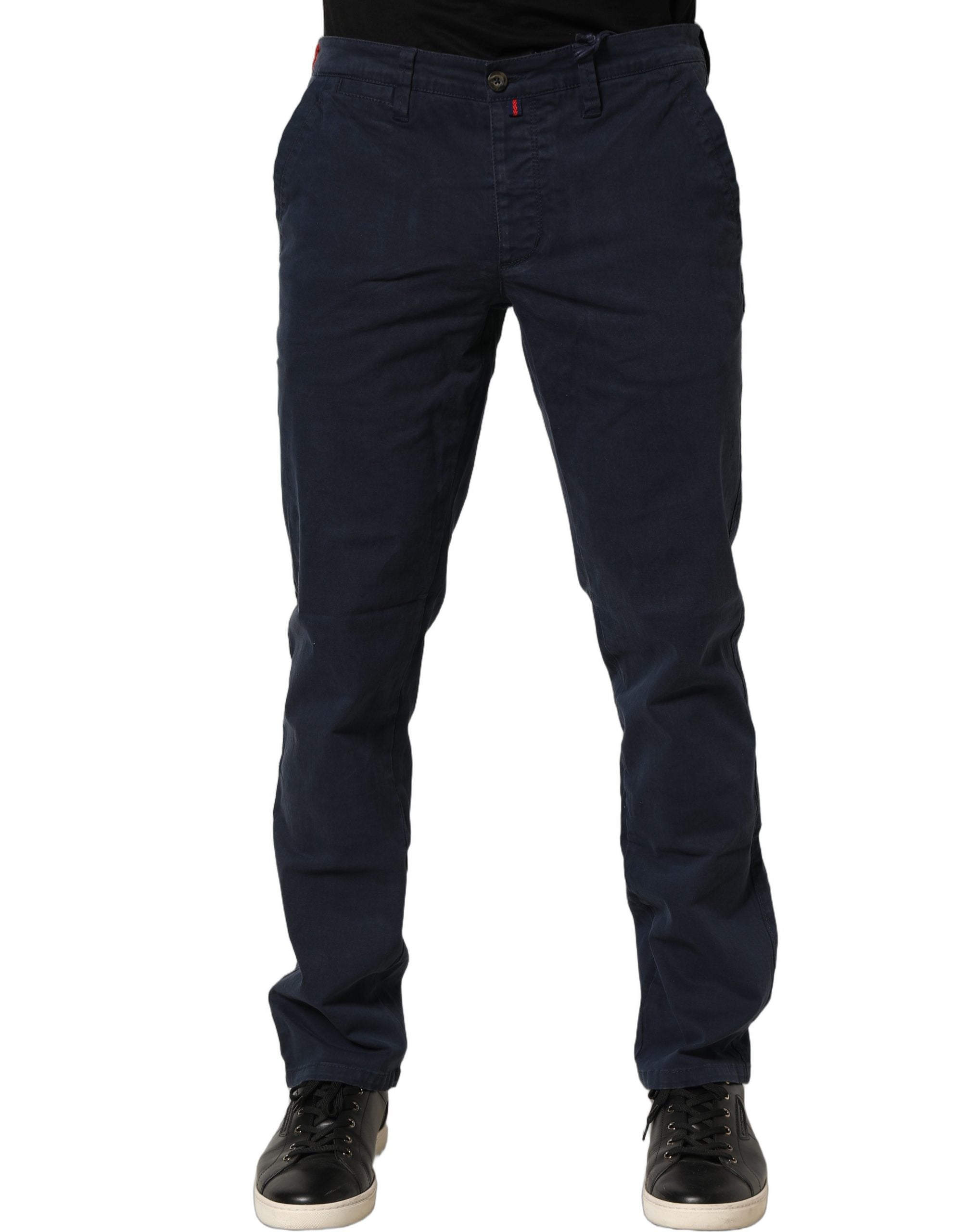 Skinny Chino Mid Waist Men Men's Pants