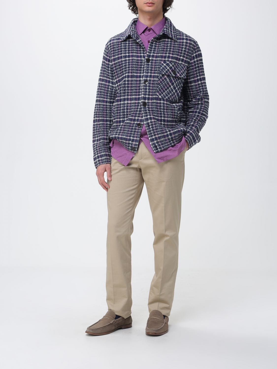 Jacket Men color Red