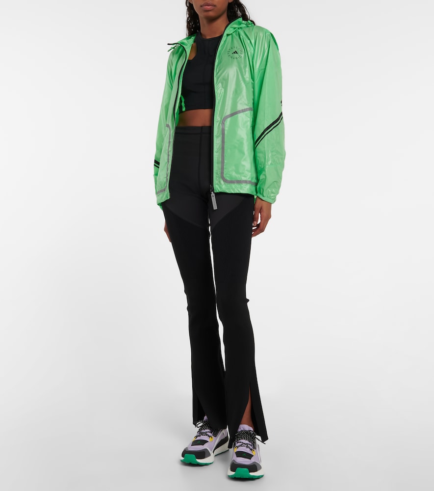 Cutout jersey crop top