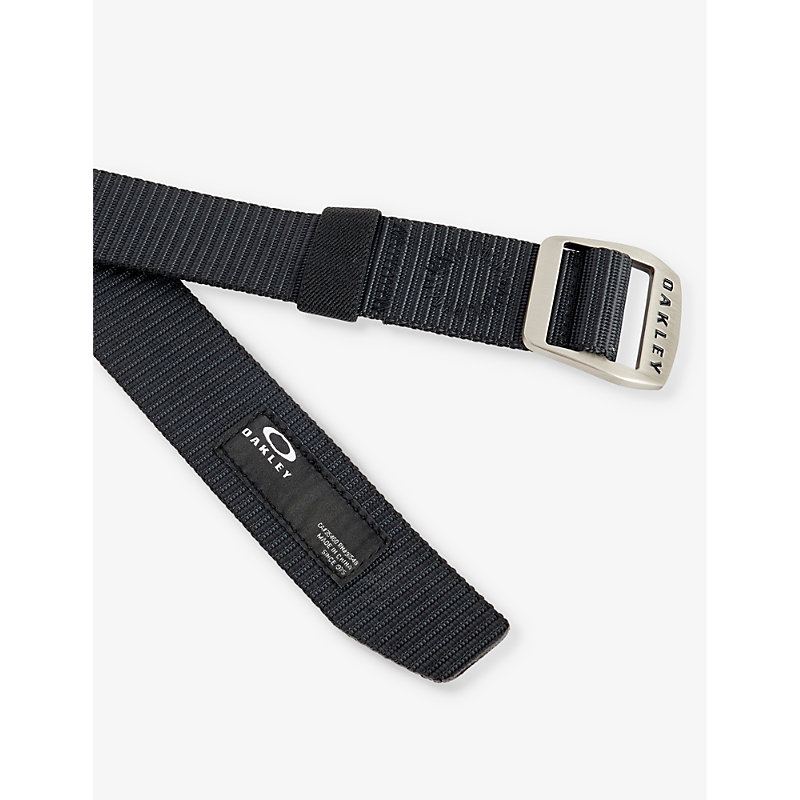 Mens Blackout Coyote Branded-buckle Webbing Belt