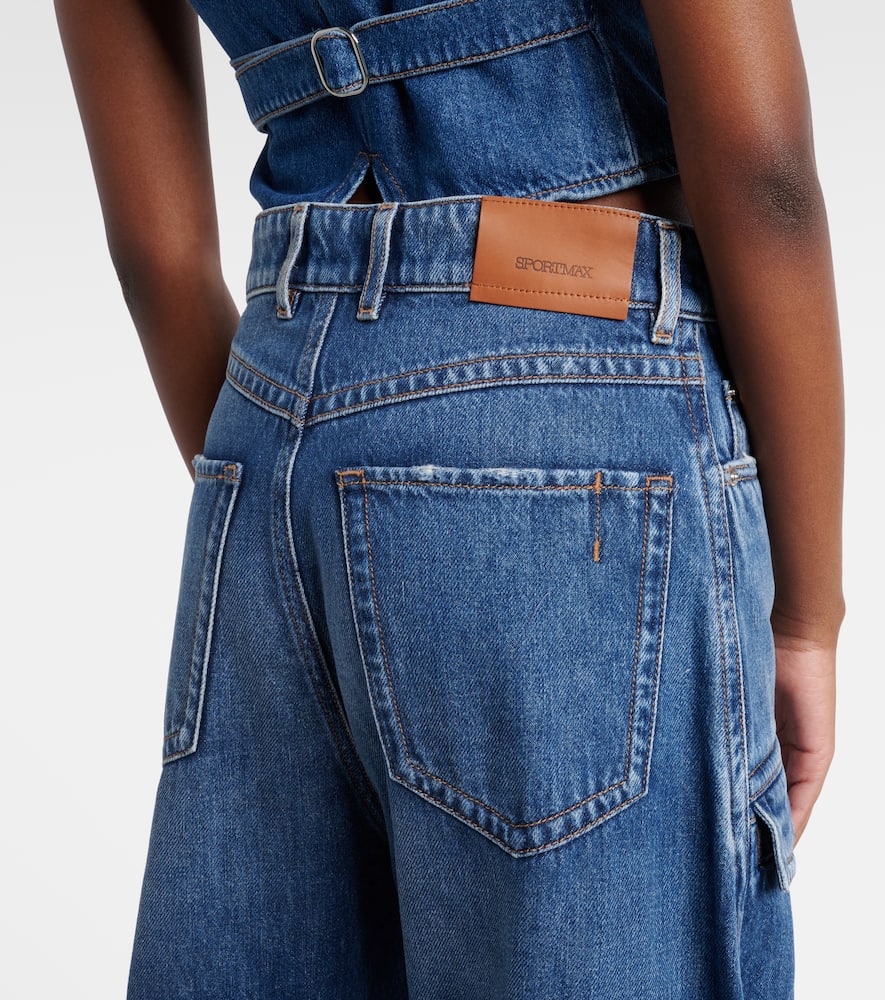 Violino barrel-leg jeans