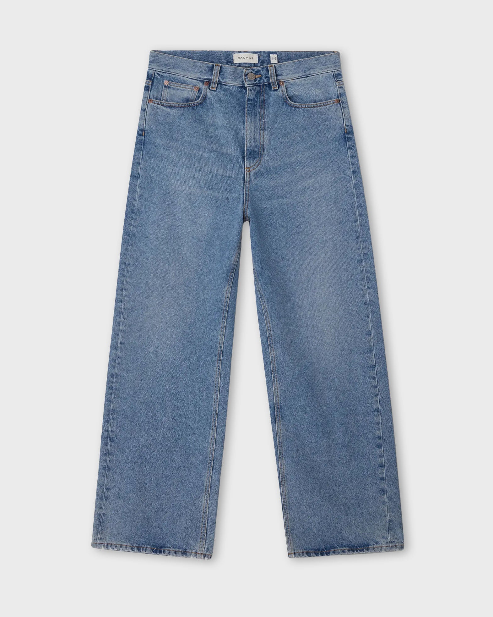 Dagmar Jeans Baggy Fit Denim Light Blue