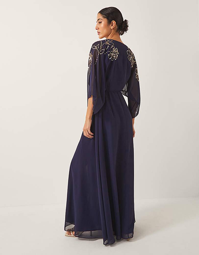 Monsoon Skyla Floral Maxi Wrap Dre
