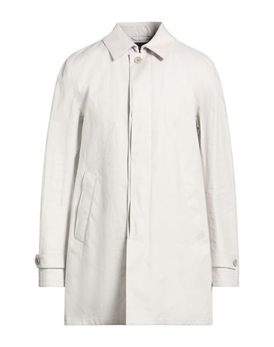 Laminar Man Overcoat & Trench Coat Light grey Size 40 Linen