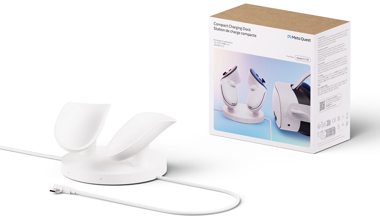 Quest 3 Compact Charging Dock