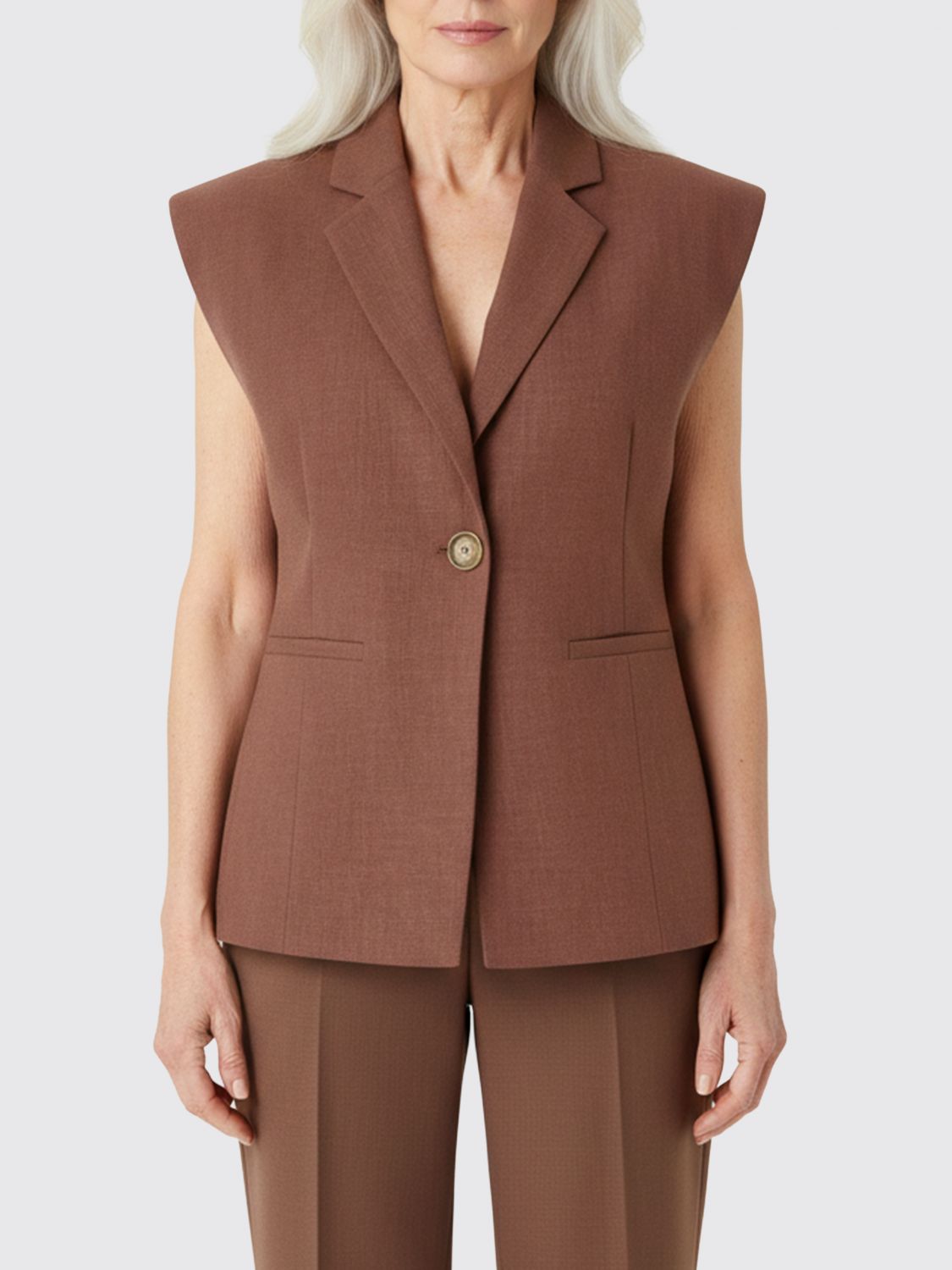 Blazer Woman color Brown