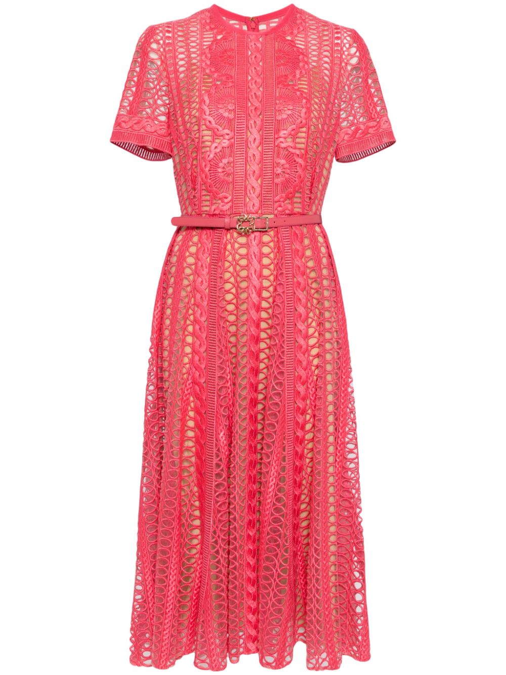 Macramé dresses - Pink
