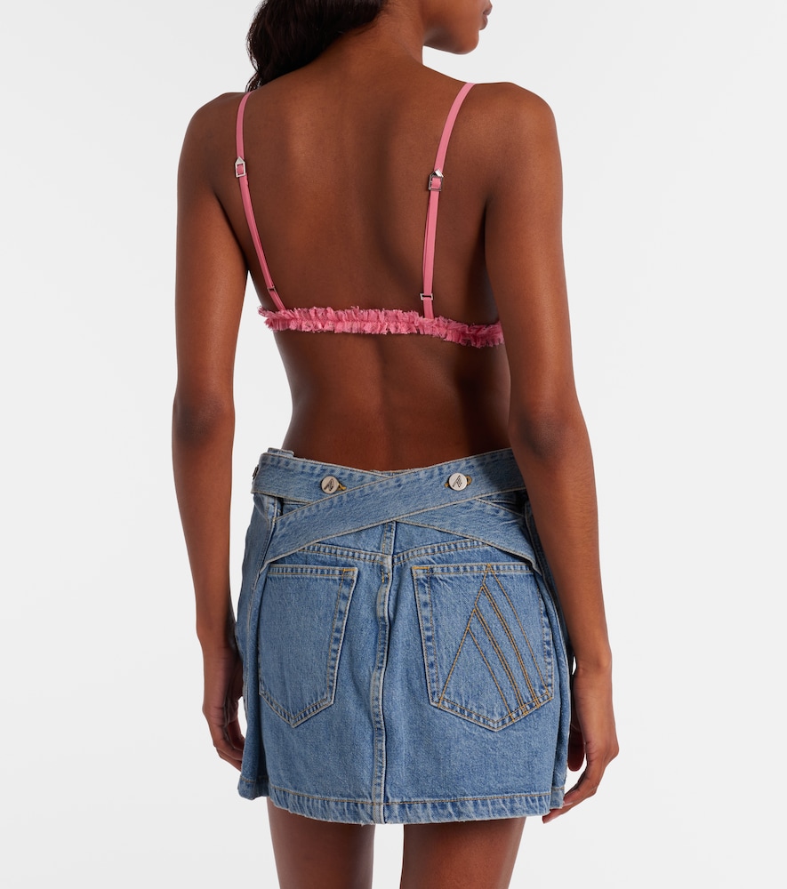 Lace bra top