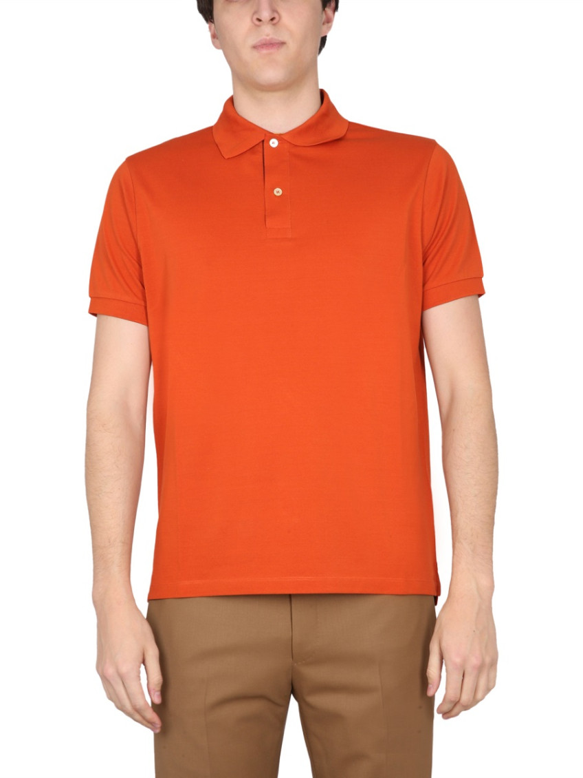 Piquã¨ Polo Orange