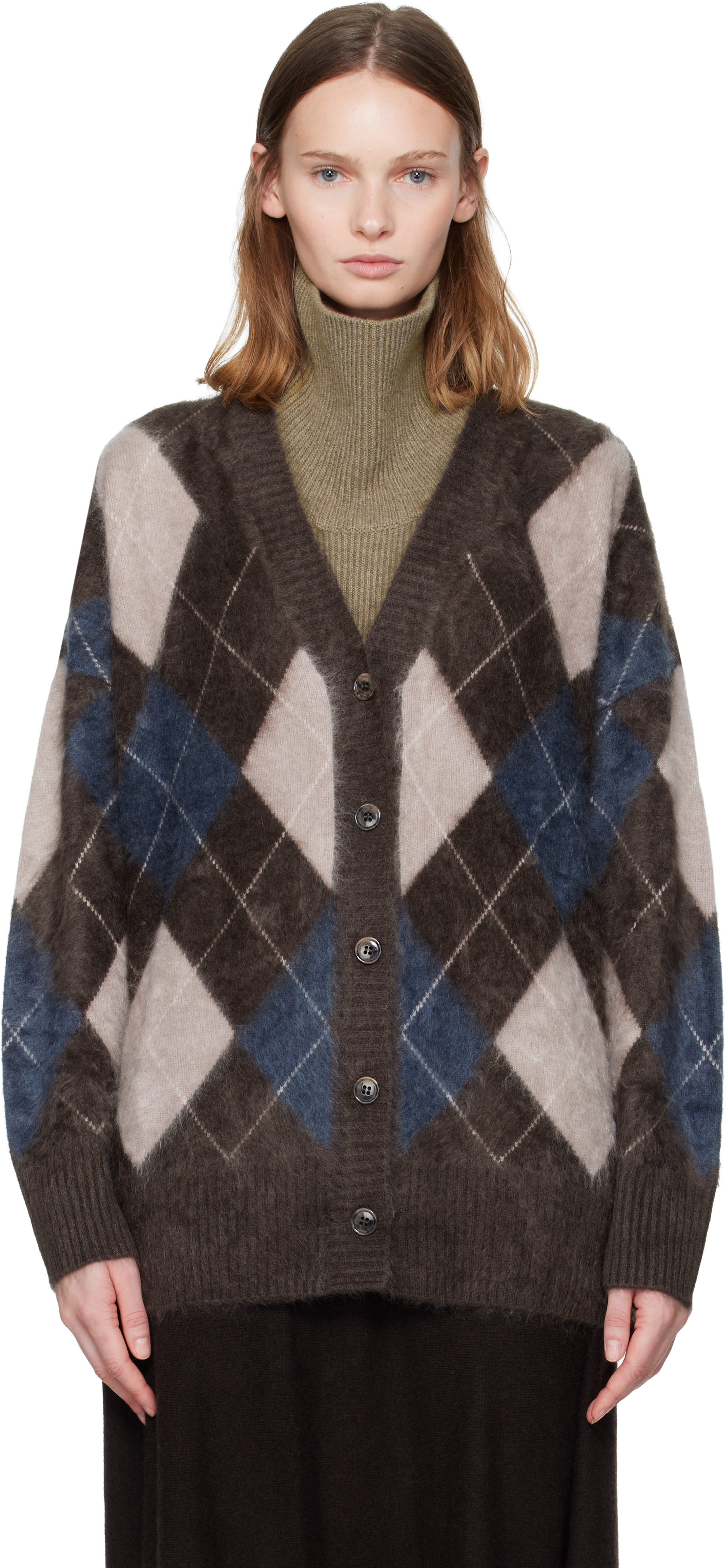 Brown Elaria Cardigan